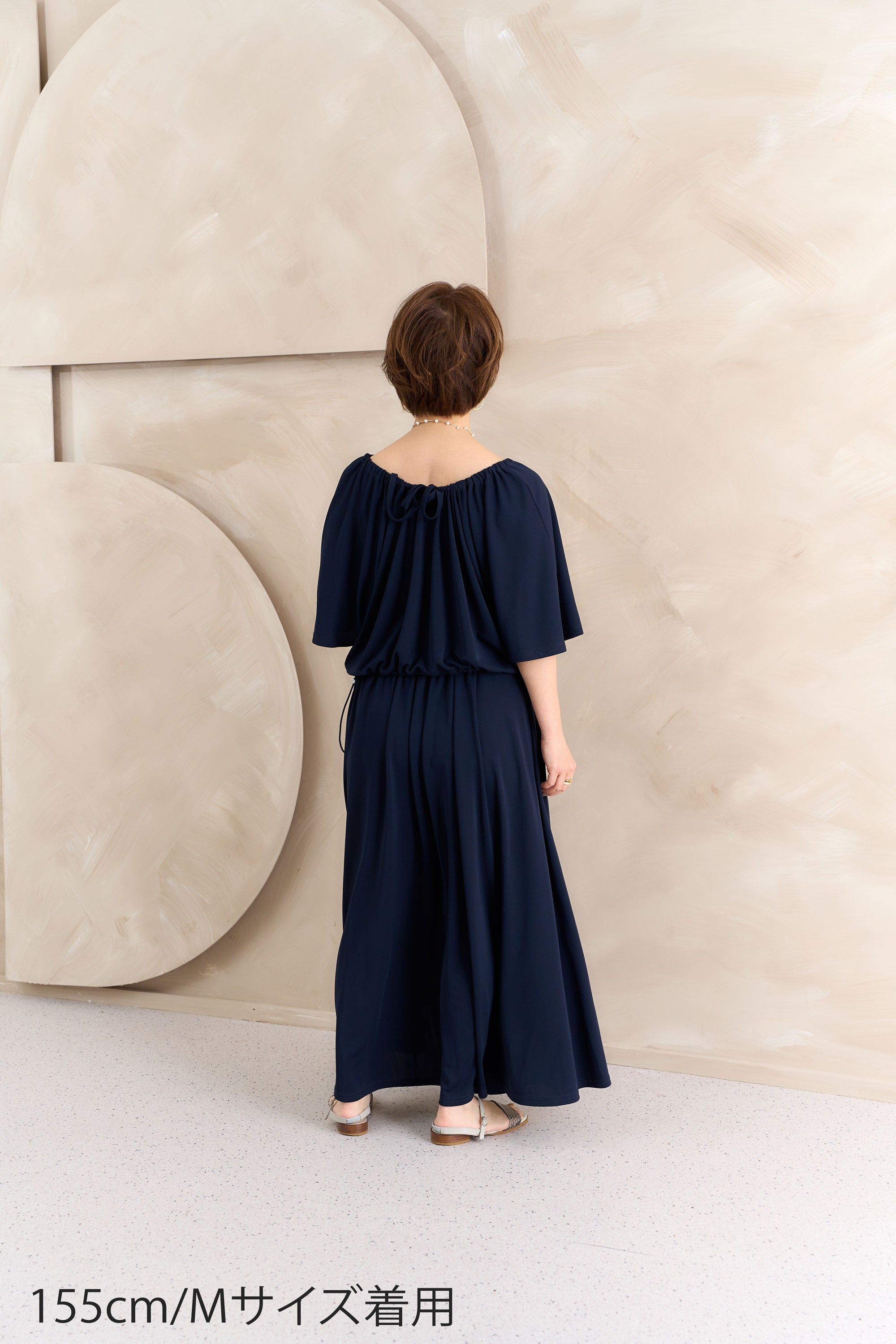 ドルマンスリーブカットソートップ NS-379