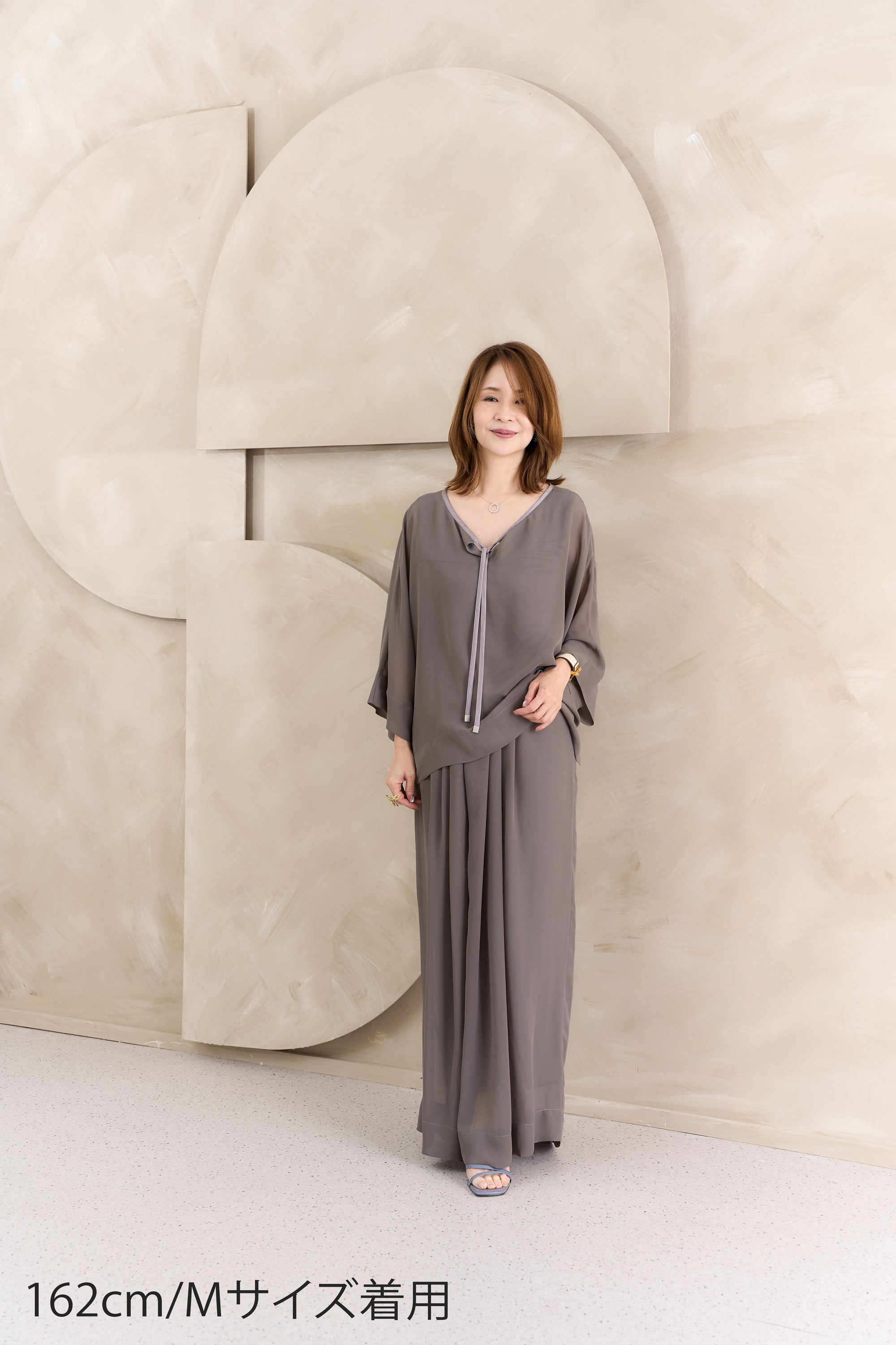 シフォンドルマンブラウス NS-367