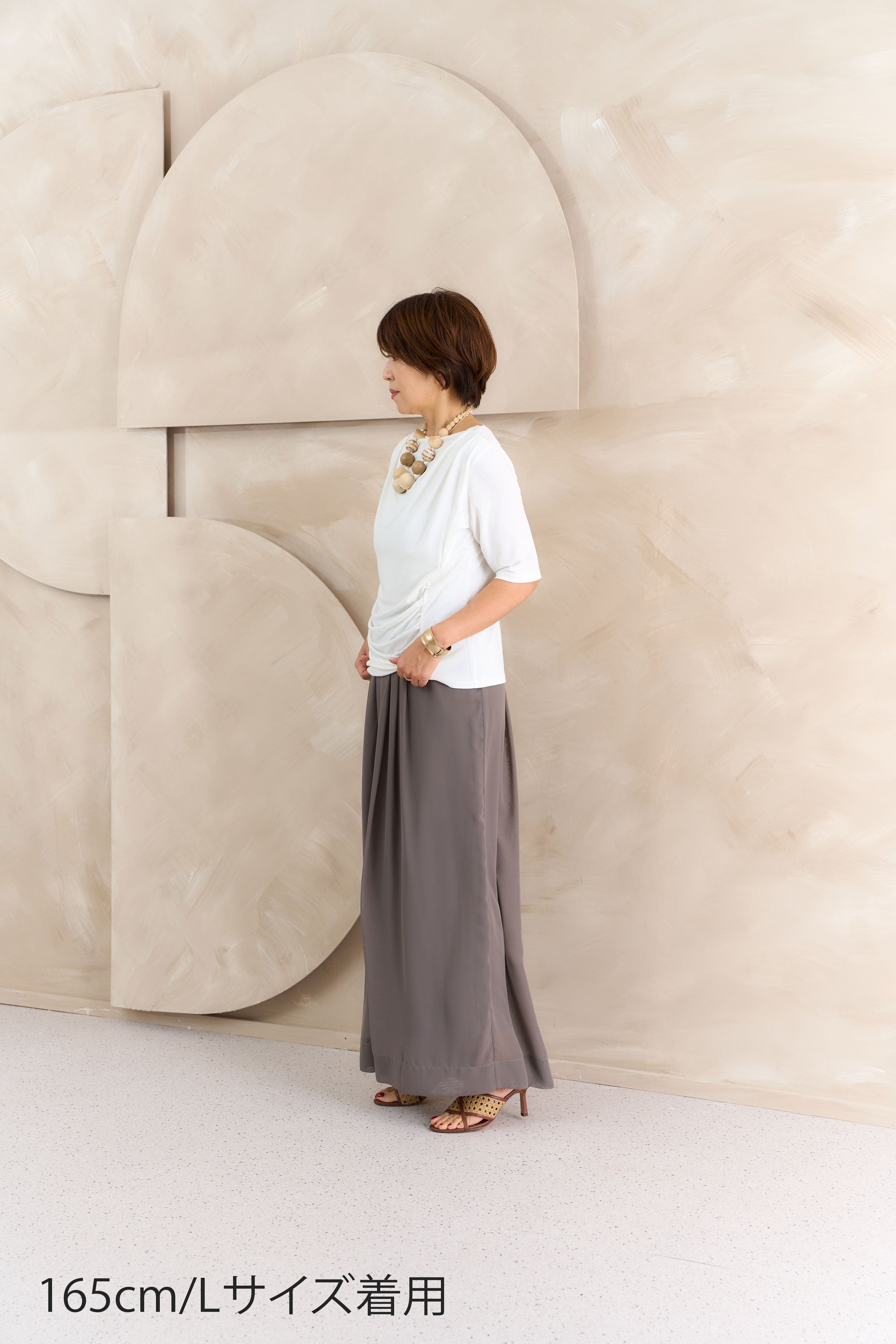 フロントドレープカットソートップ NS-371