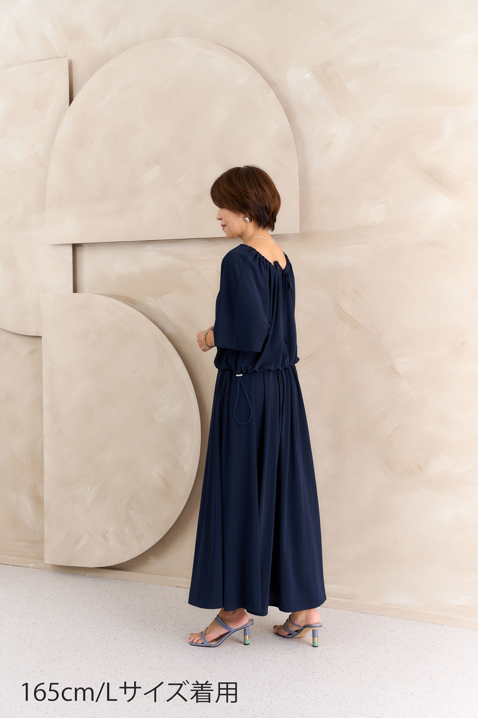 ドルマンスリーブカットソートップ NS-379