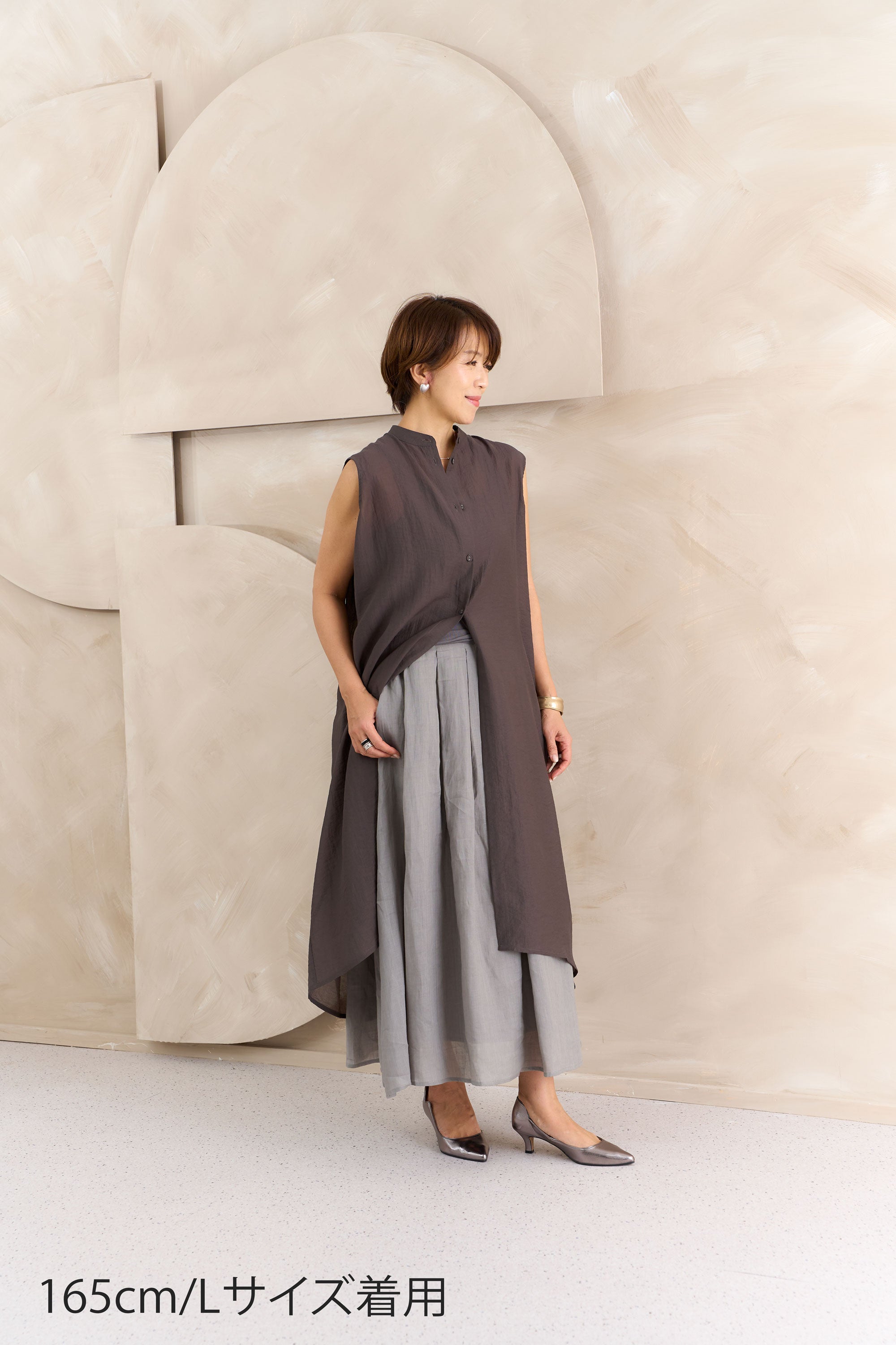 リネンタックスカート NS-374