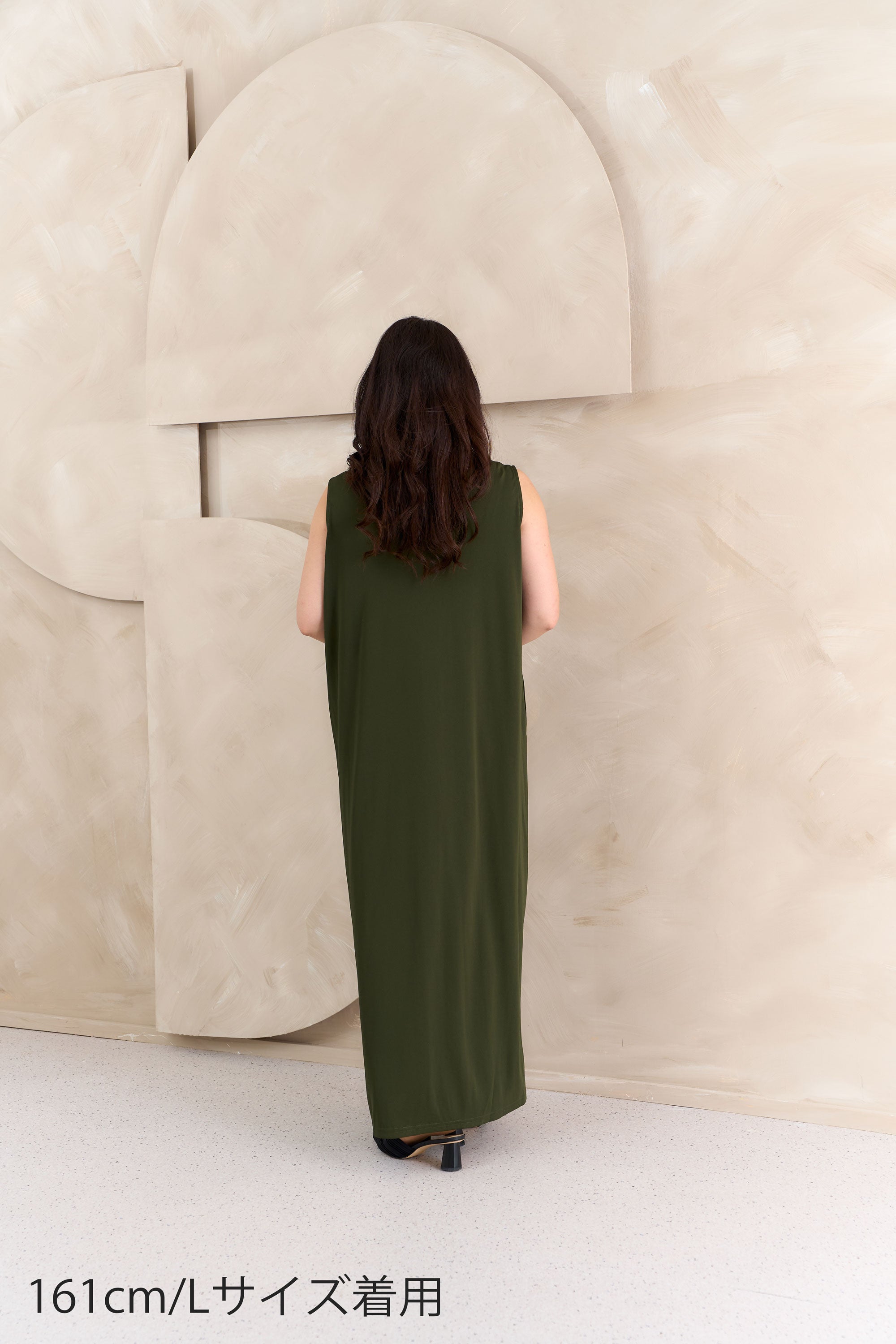 フロントツイストタックワンピース NS-306