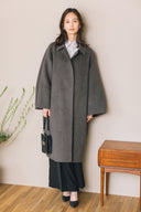 170cm/Mサイズ着用/チャコール