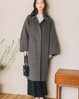 170cm/Mサイズ着用/チャコール