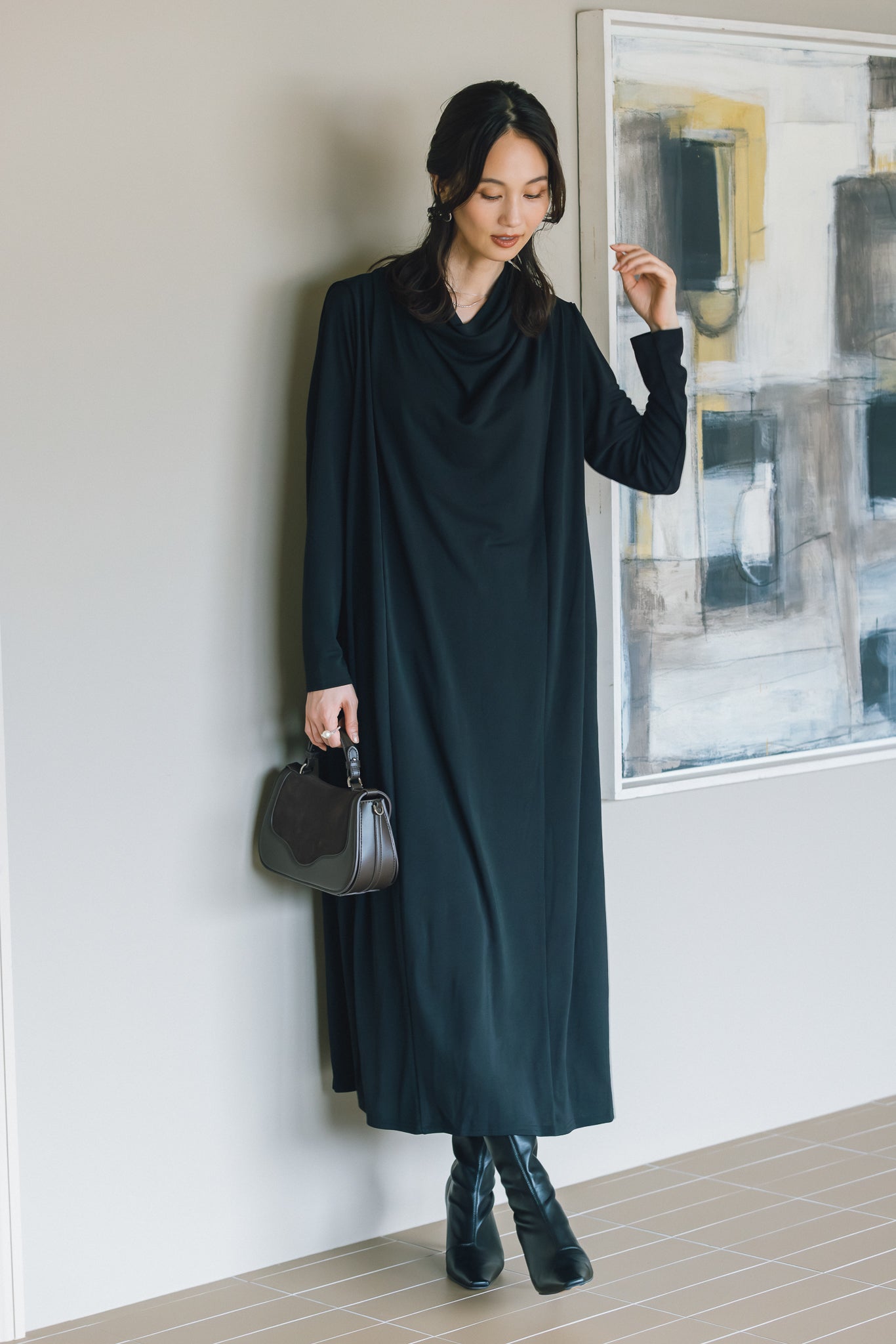170cm/Mサイズ着用/ブラック