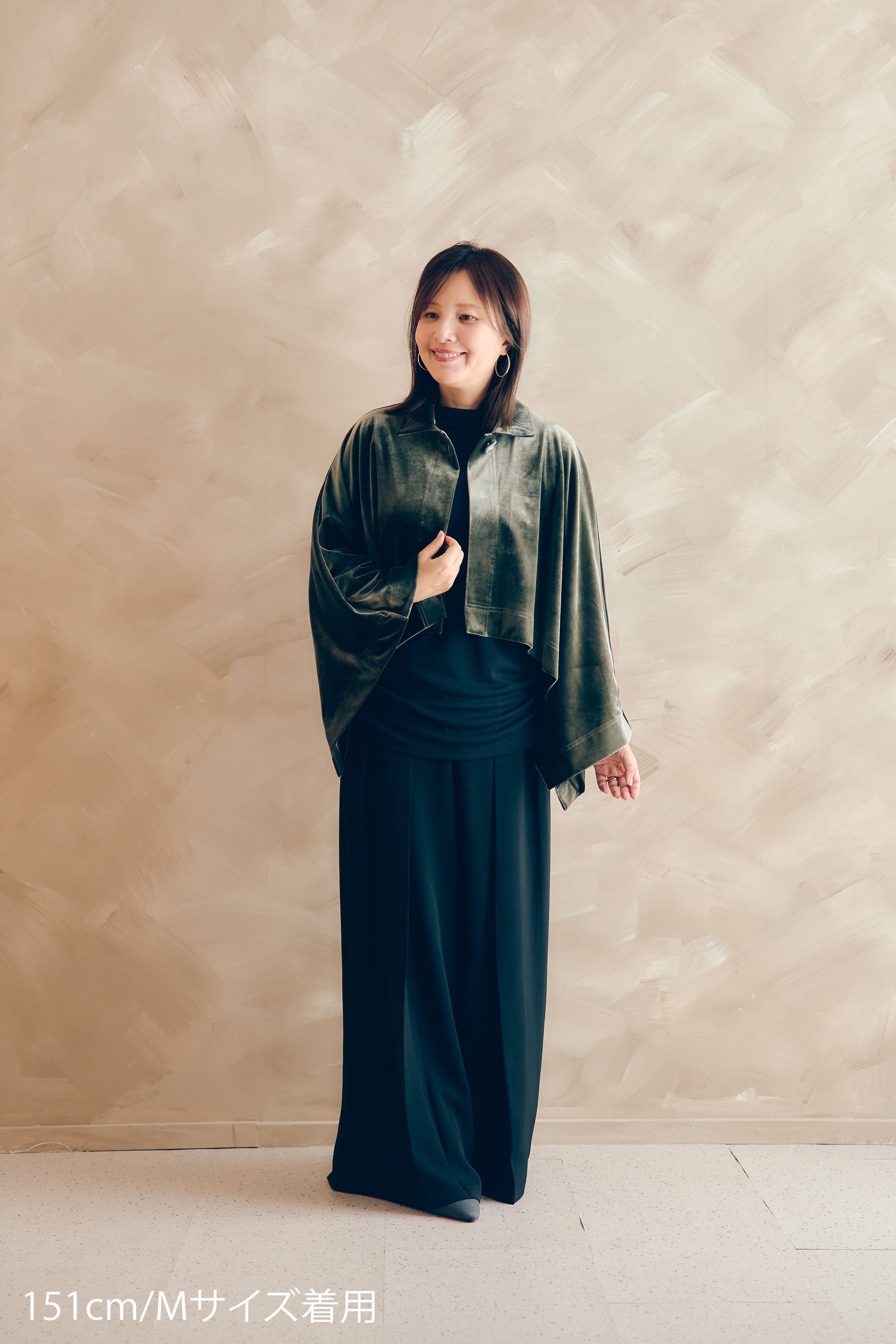 フロントタックワイドパンツ NS-395 – ATELIER N'S