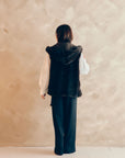 配色ストラップ付パンツ NS-415