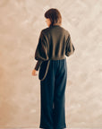 配色ストラップ付パンツ NS-415
