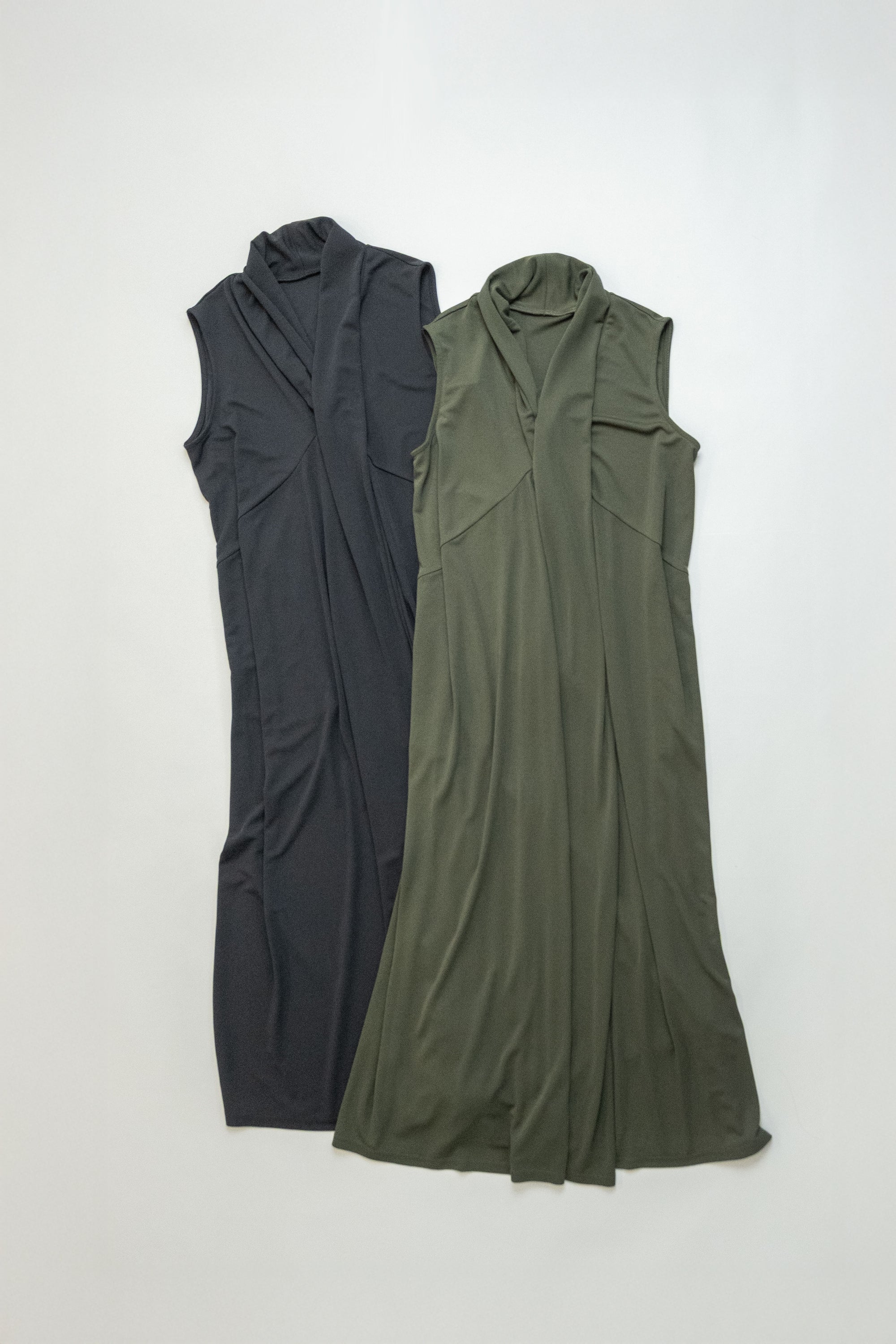 フロントツイストタックワンピース NS-306