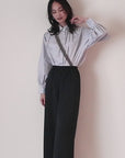 配色ストラップ付パンツ NS-415