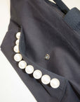 珍珠装饰帆布袋  NS-121
